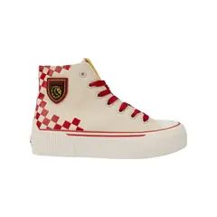HARRY POTTER - Zapatillas Urbanas Botin Mujer Gryffindor Blanco