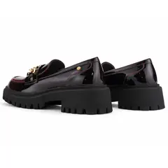 CHALADA - Mocasin Mujer Burdeo Casual Joop