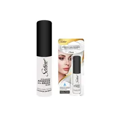 SATINE - Adhesivo Waterrproof para Pestañas con Brocha Claro 5 g.