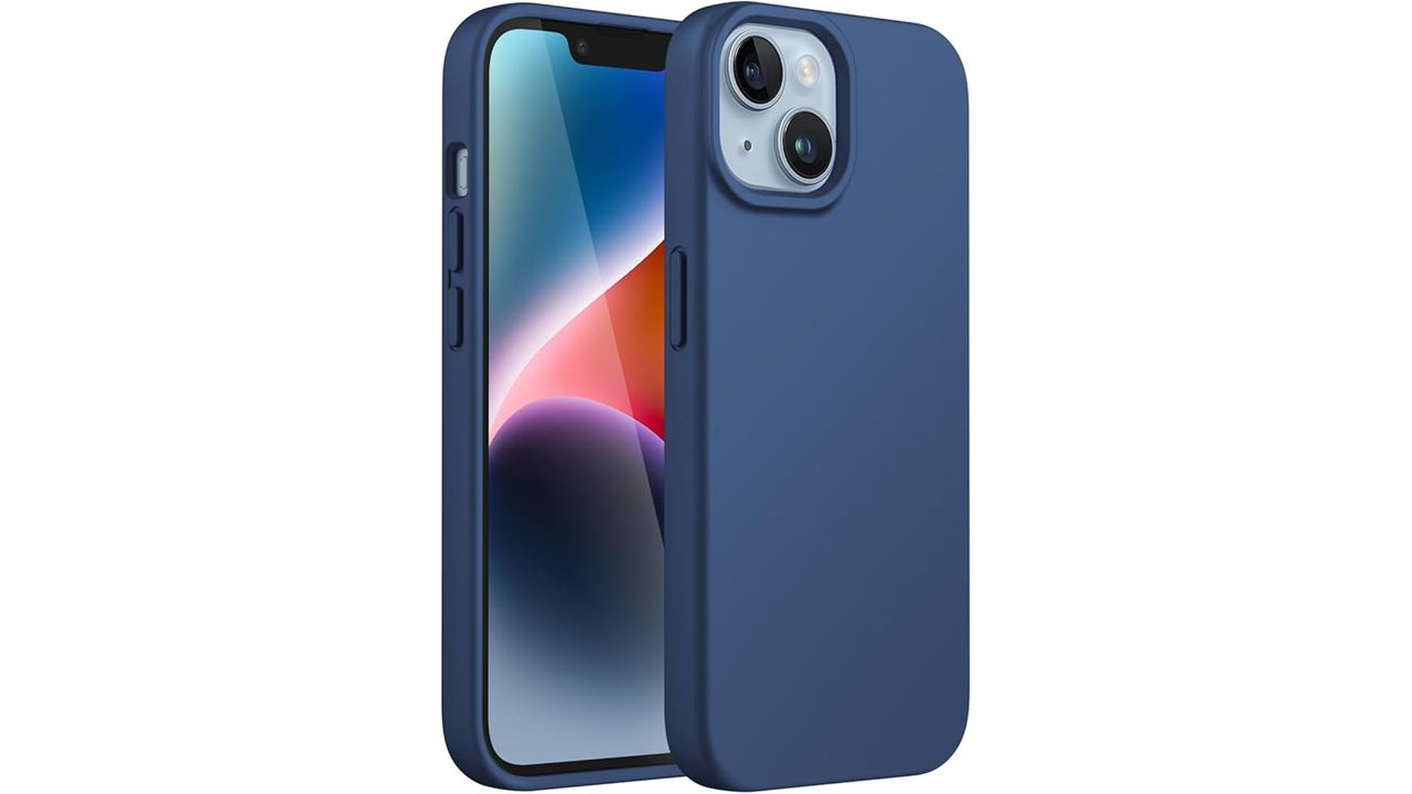 Funda para iphone 15 - azul marino