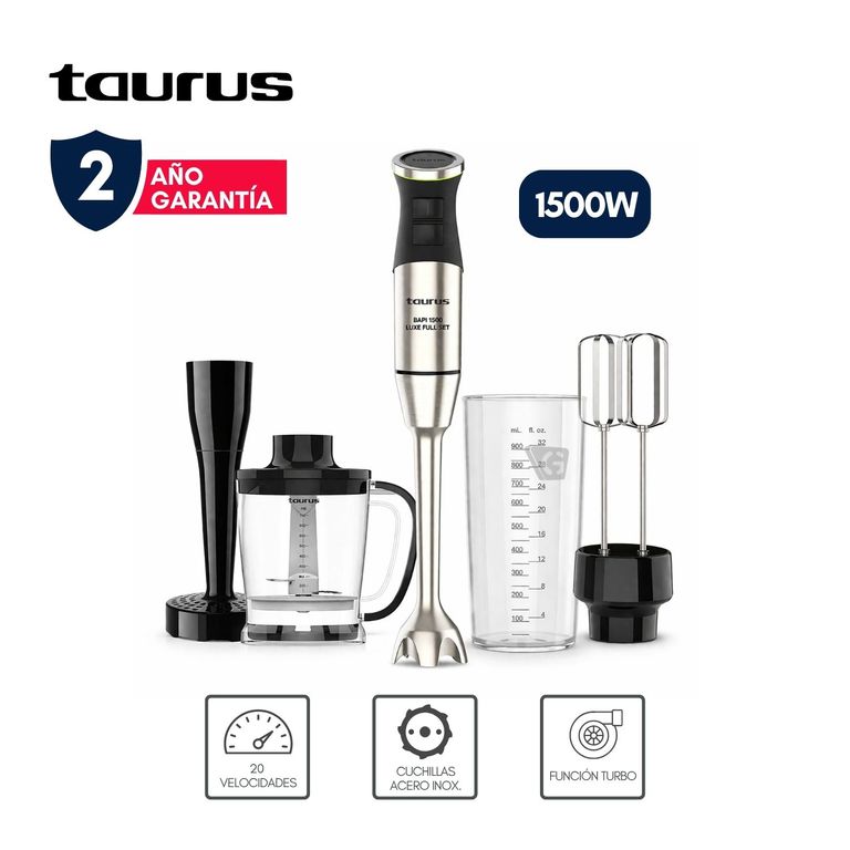 Batidora de Inmersión Mod. Bapi 1500 Luxe Full Set