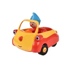 ANSALDO GAMES - Vehículo 25 Cm Push And Go Con Figura Removible Y Música Plim Plim