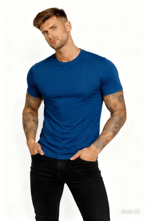 Polo basico slim fit para caballero