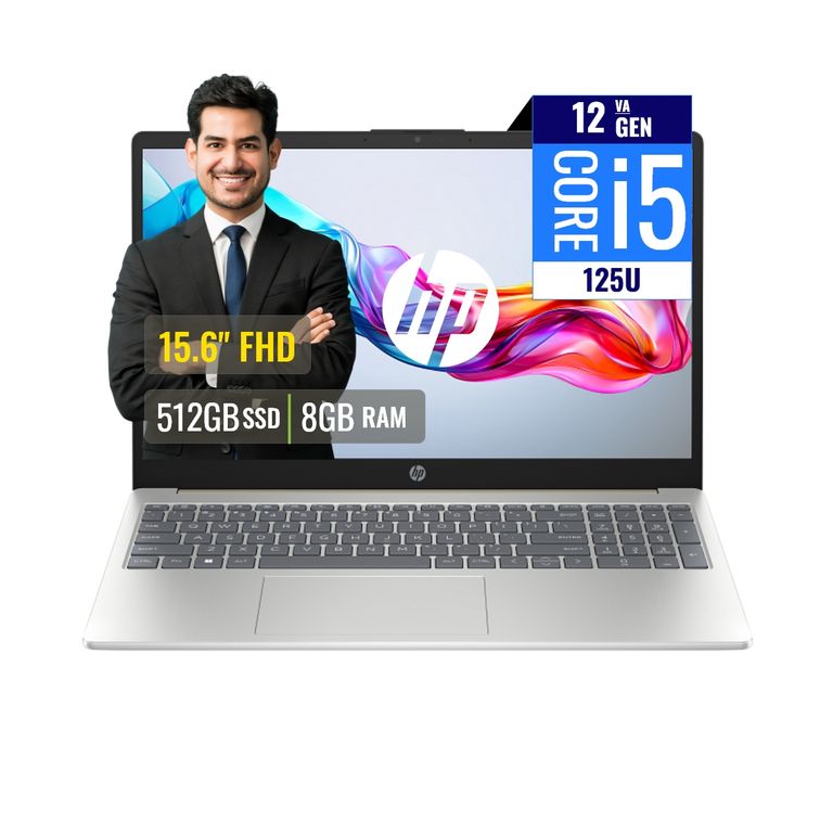 Laptop 15-fd0255la 15.6, Intel Core I5-1334U, Ram 8GB, Disco solido 512GB