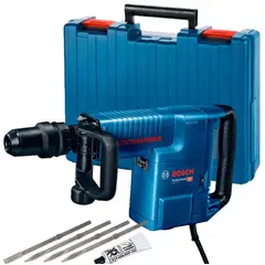 BOSCH - Martillo Demoledor GSH 11 E 1500W + 4 cinceles Professional