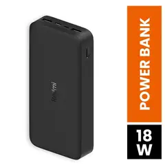 XIAOMI - Power Bank Redmi 20000Mah 18W Incluye Cable Micro USB Para iPhone 17 iPad Pro AirPods
