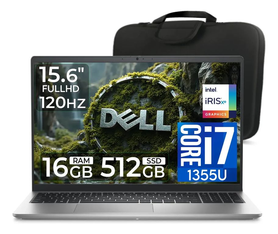 Laptop Dc15250 Core i7-1355u 16gb Ram 512gb Ssd, intel xe graphics 15.6 fhd