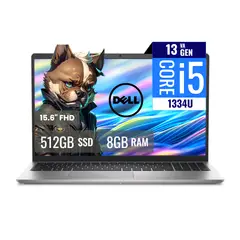 DELL - Laptop DC15250 15.6 " FHD Core i5-1334U 8GB DDR4 SSD 512GB