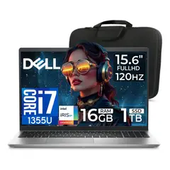 Dell - Laptop Dc15250 intel xe graphics Core i7-1355u 16gb Ram 1tb Ssd 15.6 fhd