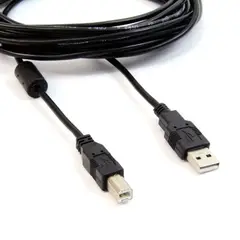 GENERICO - CABLE USB 2,0 PARA IMPRESORA 5MTS LCS-50D