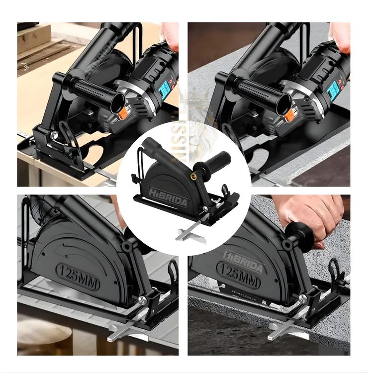 ADAPTADOR DE AMOLADORA SIERRA CIRCULAR GUIA CORTE 45