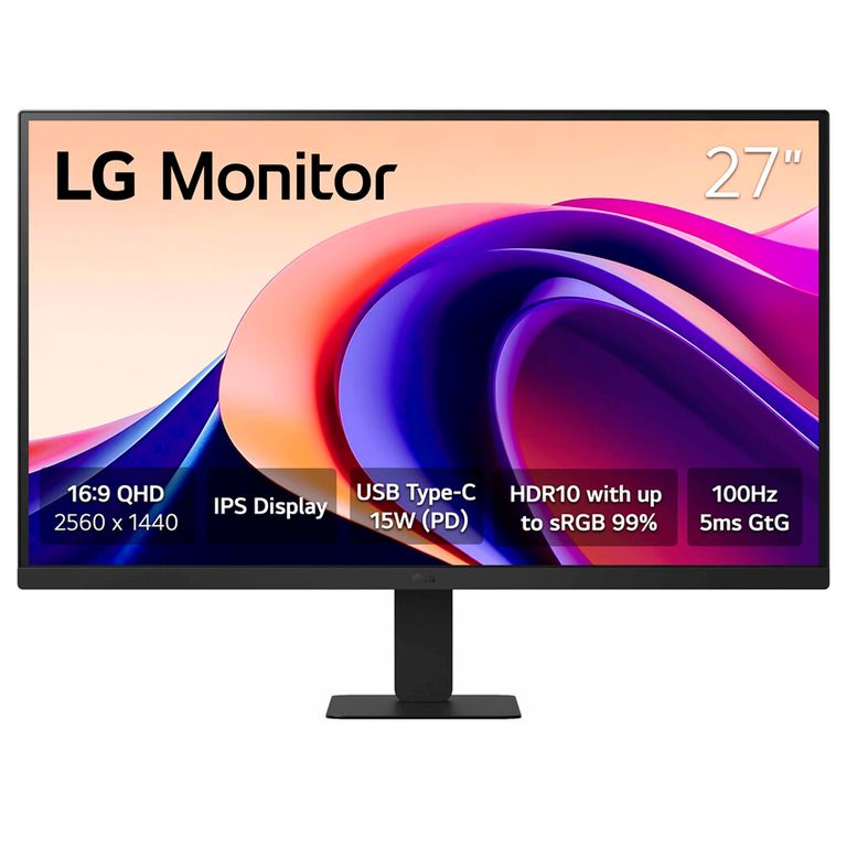 Monitor 27U631A-B 27” QHD 100Hz IPS con HDR10 y USB-C
