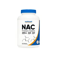 Nutricost - NAC N-Acetyl L-Cysteine 240 CAPSULES