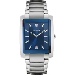 BULOVA - Reloj clásico de cuarzo, rectangular