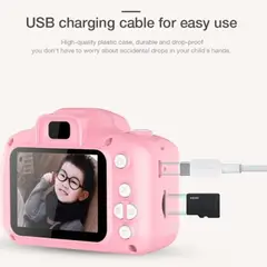 GENERICO - Cámara Digital para Niños Fotos Videos FULL HD - Colores Aleatorios Para Niñas
