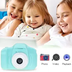 GENERICO - Cámara Digital para Niños Fotos Videos FULL HD - Colores Aleatorios Para Niños