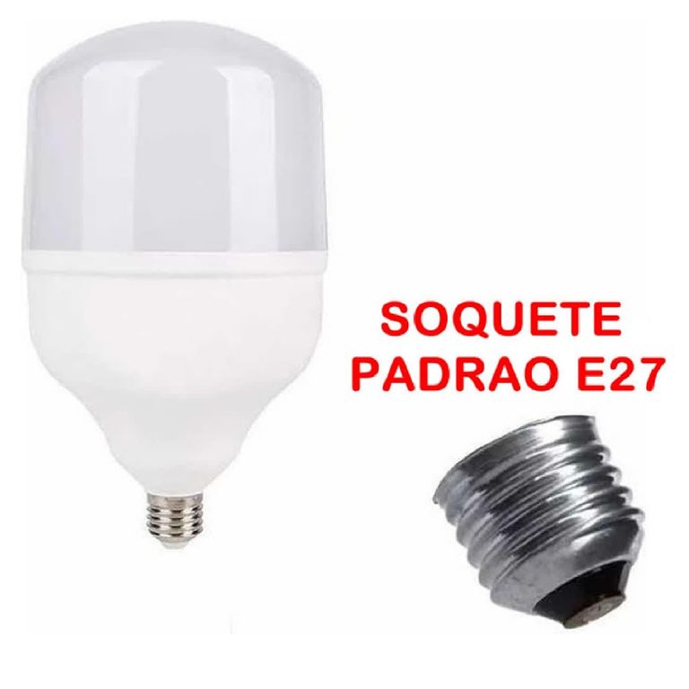BOMBILLA FOCO LED DE 50W LUZ FRIA E27