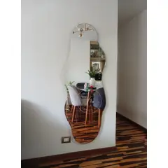 LUMINAR BRILLO & LUZ - Espejo orgánico aesthetic de 60x160cm con bisel de 1cm