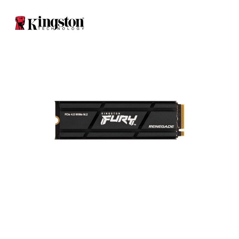 Unidad en Estado Sólido FURY Renegade 2TB M.2 2280 PCIe 4.0 x4 NVMe SSD con Disipador (SFYRDK/2000G)