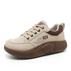 DANWEILE - Zapatillas Plataforma Unisexo Caqui