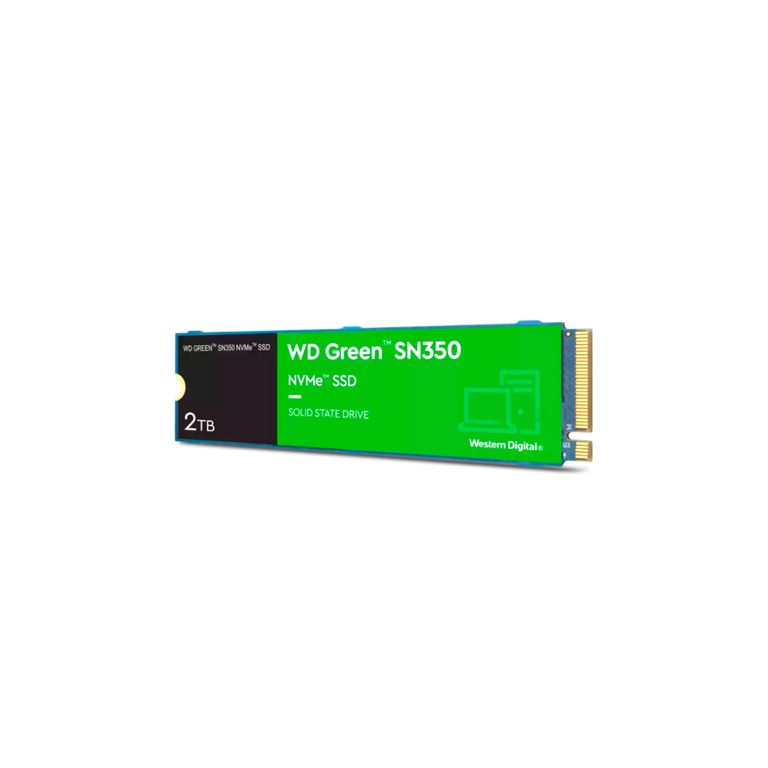 Unidad en Estado Sólido WD Green SN350 2TB M.2 2280 PCIe 3.0 x4 NVMe SSD (WDS200T3G0C)