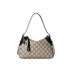 GUCCI - BOLSO HOMBRO MUJER GG EMBLEM BEIGE
