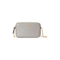 Gucci - BOLSO HOMBRO MUJER GG MARMONT GRIS