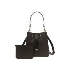 COACH - BOLSO BUCKET MUJER ROWAN NEGRO