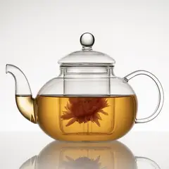 GENERICO - TETERA DE VIDRIO BOROSILICATO 1 LITRO