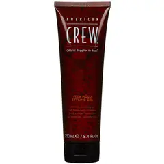 AMERICAN CREW - Gel sin Alcohol Fijación Fuerte Firm Hold Styling Gel Men 250ml