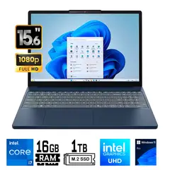 LENOVO - Laptop ,IDEAPAD SLIM 3 15IRH10 intel Core i7 13va Gen, Ram 16GB, SSD 1TB, 15.6 FHD WIN 11