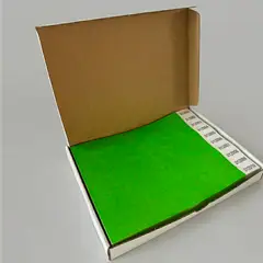 PERU - Brazaletes Tyvek Verde Neón 3/4" x1000 Unidades Control de Acceso Eventos Flink