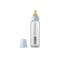 BIBS - Set Completo Biberón Vidrio Latex Natural 225 ml - Cloud