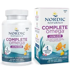 GENERICO - COMPLETE OMEGA JUNIOR NORDIC NATURALS- 90 MINI GELES