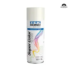 TEKBOND - Pintura en Aerosol Uso Gral Blanco Brillante 400ml x 6 UND