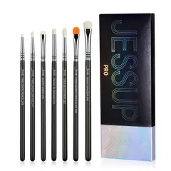 JESSUP BEAUTY - Set 7 Brochas Ojos Profesional T334 -