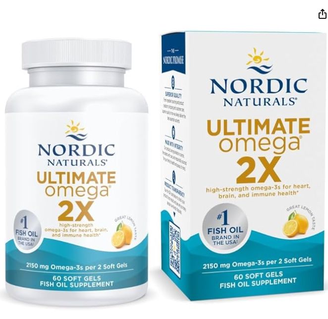 Nordic Naturals DHA Ultimate Omega 2X sabor a limón