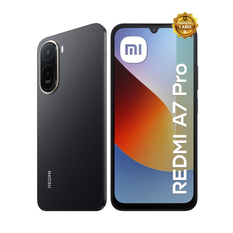 CELULAR A7 PRO 4GB RAM 128GB ROM COLOR NEGRO