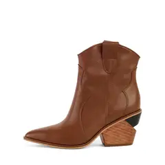 DONNA CATTIVA - Botin Jessica Camel