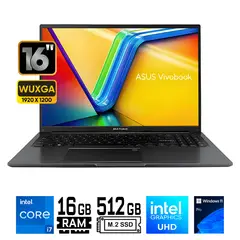 ASUS - Laptop Vivobook 16 i,ntel Core i7 13va Gen, Ram 16GB, SSD 512, 16 FHD, TN FreeDos