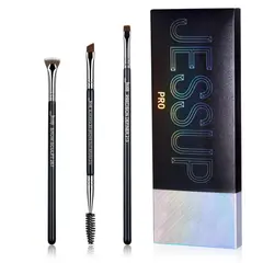 JESSUP BEAUTY - Set 3 Brochas Cejas Profesional T326 -