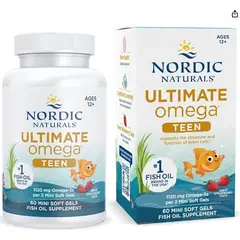 GENERICO - Nordic Naturals Ultimate Omega 2X Teen - 60 mini geles