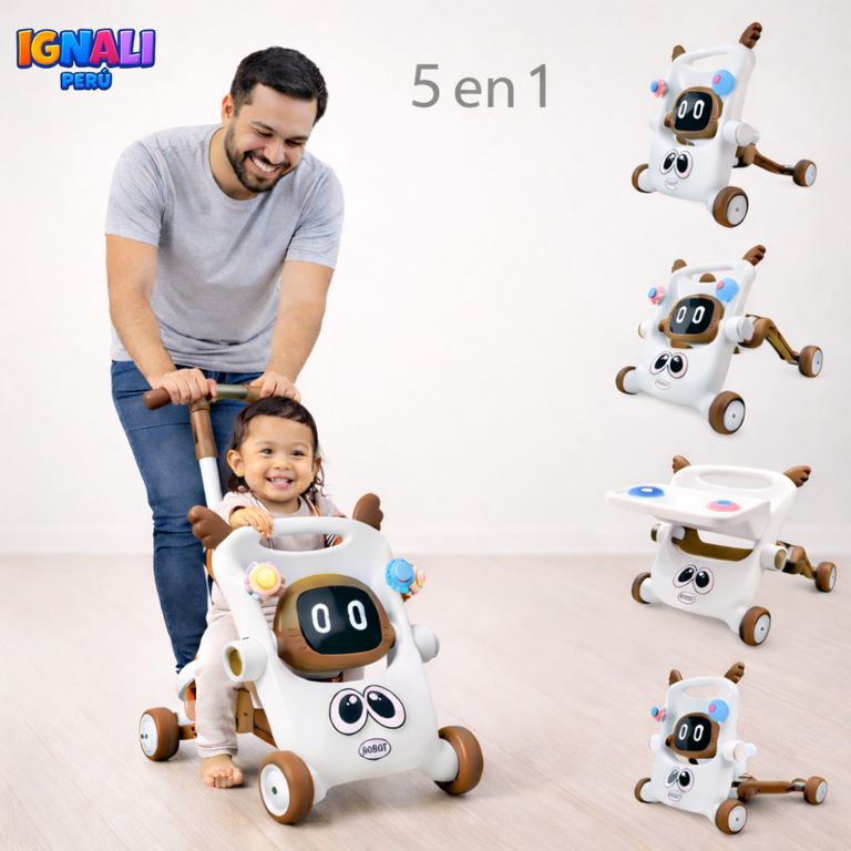 Caminadora 5 en 1 infantil