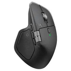 LOGITECH - Mouse MX Master 4 Negro Inalámbrico 8K DPI MagSpeed Ergonómico