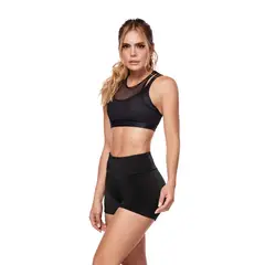 CHAMELA - SHORT DEPORTIVO MUJER 45759 - TIRO ALTO CON CONTROL