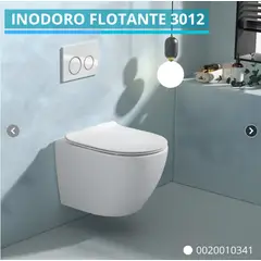 XM - INODORO FLOTANTE LUNA REDONDO BLANCO