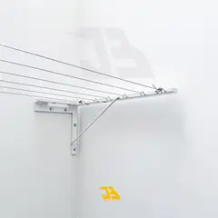 J3 RACKS - Tendedero de ropa plegable 6 filas white extensible 3M 100KG