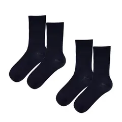 Caffarena - Calcetines Corto Bambú Escolar Pack 2 21507