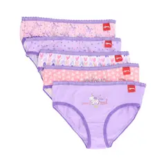 Caffarena - Bikini Niña Algodón Pack 5 40178