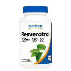 Nutricost - Resveratrol 700 Mg 120 Caps